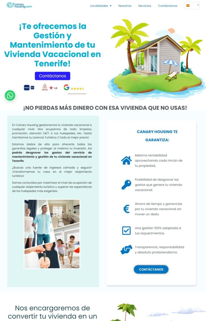 Vivienda Vacacional en Tenerife canaryhousing.com